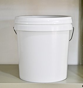 Balde blanco de 10Lt